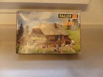 Faller Ho Escala Vintage HO 131290 Casa Alemania Occidental abierta Foto 1 de 4