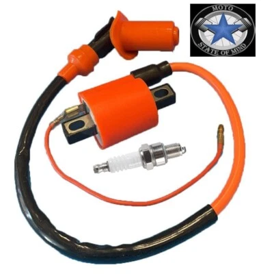 Bujías bobina de encendido de rendimiento para Yamaha Warrior 350 (1987-2004) Foto 1 de 4