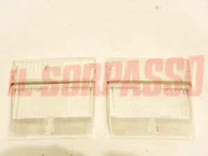 PLASTICHE FANALINI ANTERIORI FRECCE DESTRA SINISTRA FIAT 1500 L 1800 2100 BERLIN - Imagen 1 de 2