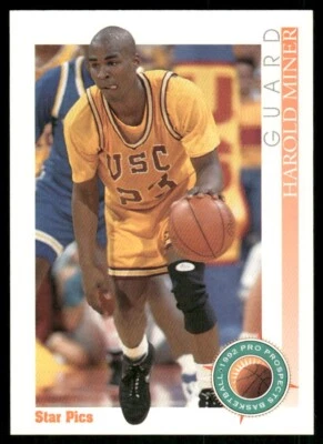 1992 Star Pics #84 Harold Miner - Image 1 of 2