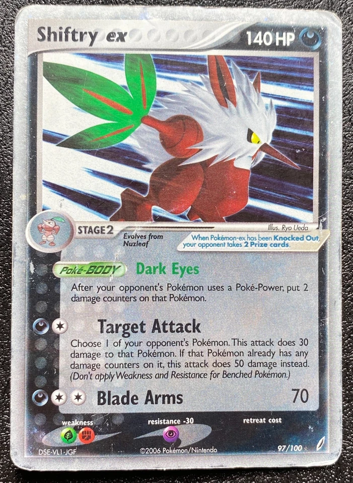 Shiftry ex 97/100 - EX Crystal Guardians (2006) Vintage Ultra Rare - HP - Image 1 of 4