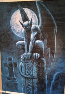 1997 “NIGHTWATCHER” POSTER ⭐️Starmakers Rising⭐️ Joseph Vargo Monolith Graphics - Picture 1 of 5