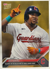 Jose Ramirez 2023 Topps Now Road To Opening Day Bonus #ODB-15 GUARDIANS - SP/378