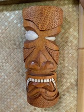 New 2019 Cockeyed Tiki Mask by Doug Horne and Smokin' Tikis Hawaii 