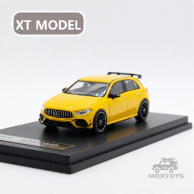 XT model 1:64 MB A45 Yellow Diecast Model Car - Image 1 of 4