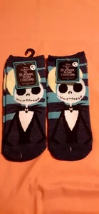 Disney The Nightmare Before Christmas Women's No Show Socks 2 Pairs NEW - Bild 1 von 3