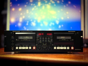 MARANTZ PROFESSIONAL PMD510 🌈RaRe🌈 Vintage Stereo Double Cassette Deck - Picture 1 of 6
