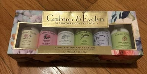 6pc Crabtree & Evelyn signature collection body lotion set 3oz ea NEW - Picture 1 of 5