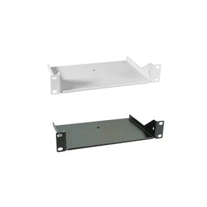 Fachboden Ablage für Netzwerkschrank 10 Zoll bis 5kg Tiefe 150mm grau | schwarz - Afbeelding 1 van 7