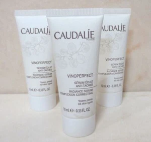 CAUDALIE VINOPERFECT RADIANCE SERUM ALL SKIN TYPES .33oz LOT OF 3 - Picture 1 of 1