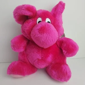 Vintage 90s Kodak Kolorkins "Rewind" Pink 10" Plush Stuffed Animal - Picture 1 of 5