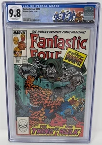 Fantastic Four #320 CGC 9.8 1988 Hulk & Doctor Doom app Marvel Comics - Picture 1 of 4