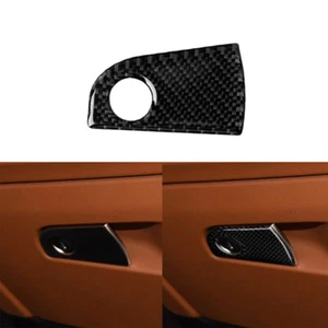 Recorte de mango de interruptor de almacenamiento de fibra de carbono adecuado para Alfa Romeo Giulia - Imagen 1 de 6