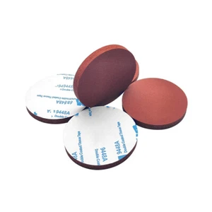 Round Self Adhesive Silicone Pads Red Feet Furniture Gasket Diameter 5mm~150mm - Picture 1 of 8