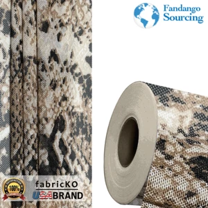 Power Mesh Fabric Printed Snake Skin Printed See Through Mesh Fabric by the yd - Picture 1 of 6