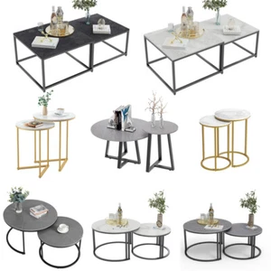 Luxus Couchtisch Sofatisch Beistelltisch Stehtisch 2er-Set Wohnzimmertisch Tisch - Bild 1 von 63