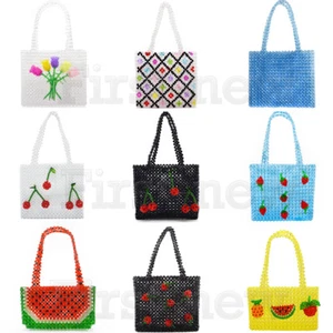 Damas Bolso de Mano de Acrílico Bolso con Cuentas de Cristal Hecho a Mano Bolso de Bolso Facny - Imagen 1 de 22