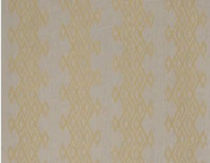 Owando Stripe by Beacon Hill Fabric Gold - Picture 1 of 2