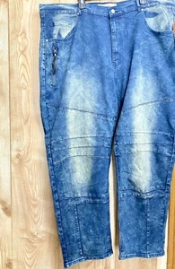 NWT Akademiks Jeanius Jeans Big & Tall Size 44x32 - Picture 1 of 7