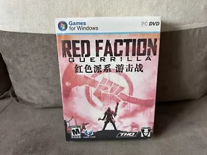 Red Faction: Guerrilla - Chinese Big Box Edition PC NEW & SEALED - Picture 1 of 6