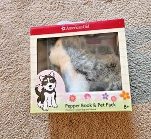 American Girl Muñeca Pimienta Libro y Paquete para Mascotas - + Libro - Totalmente Nuevo en Caja de Transporte - Imagen 1 de 3