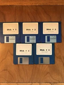 RAR Vintage DOS PC Wizardware Ltd 3,5" Mystery Disketten - Bild 1 von 5