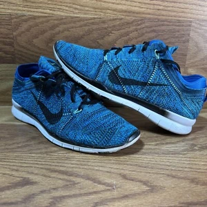 Nike Free TR Flyknit 5.0 Damen blau sportliche Laufschuhe 718785-401 Größe 11,5 - Bild 1 von 10