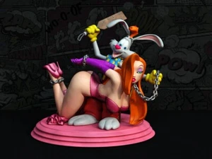 JESSICA RABBIT SFW FANTASY FIGURINE 1:6 not painted 2024 exclusive3Dprints - Picture 1 of 2
