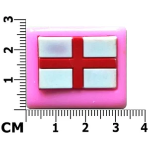 Pequeña bandera de Inglaterra fútbol rugby cricket molde de silicona por Fairie Blessings - Imagen 1 de 6