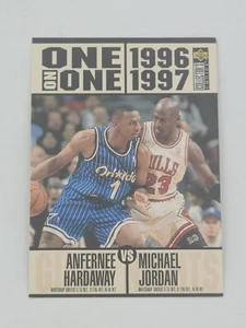 Upper Deck 1996 Anfernee Hardaway VS Michael Jordan UNO su UNO #356! - Foto 1 di 2