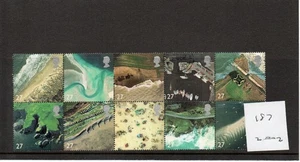 GB - Elizabeth  (BL 187) 2002 Coastlines - used - see  below - Picture 1 of 1