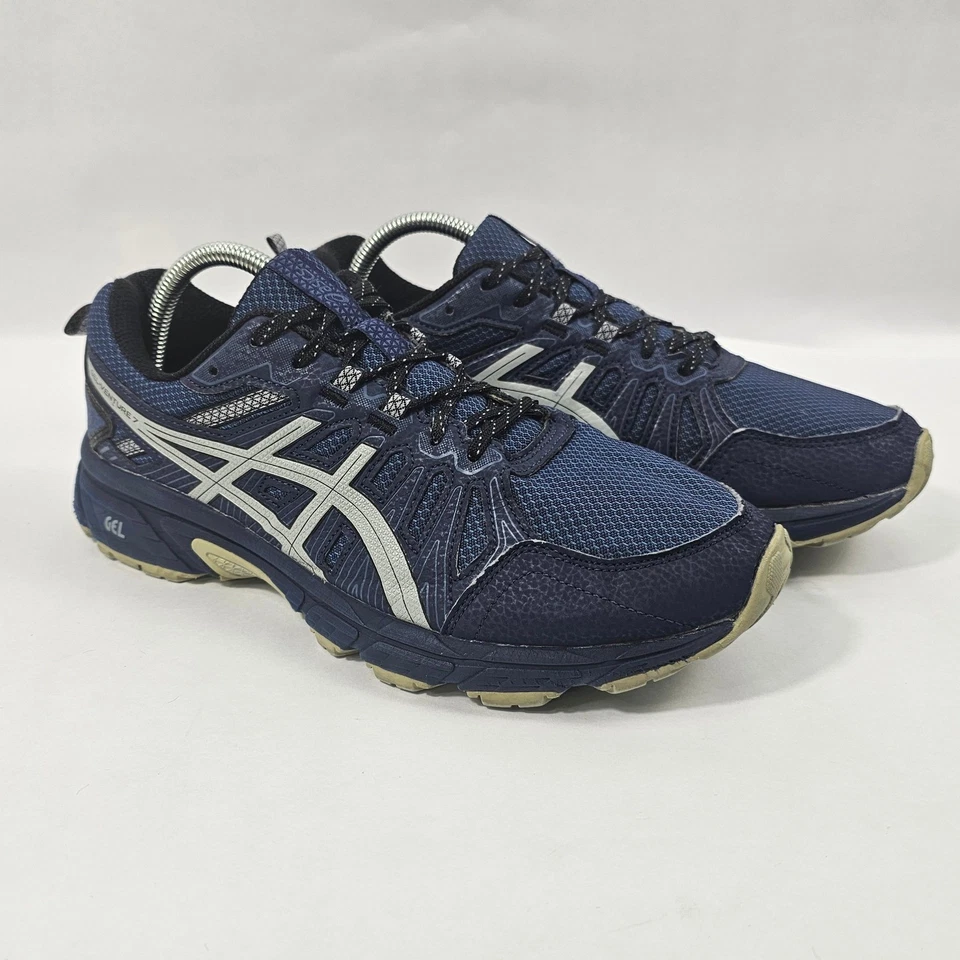 ASICS GEL-Venture 8 туфли мужские 8,5 очень широкий синий след работает туризм 1011A561 - Изображение 1 из 4
