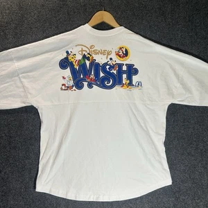 Camiseta Disney Cruise Lines Wish Spirit Blanca Talla Grande DCL Exclusiva Mickey - Imagen 1 de 6
