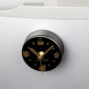 Fridge Magnet Clock Portable Home Decoration Decorative Coffee Pattern Fridge - Picture 1 of 7