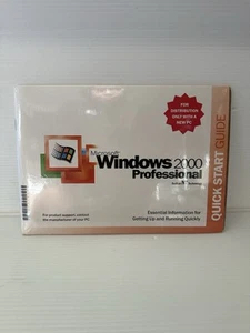 MICROSOFT WINDOWS 2000 PROFESSIONAL FULL OPERATING SYSTEM W/PRODUCT KEY - SEALED - Picture 1 of 4