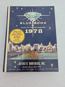 Vtg Blue Book Of Quality Merchandise 1978 HC Book Color Catalog Bennett Brothers - Bild 1 von 5