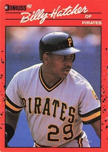1990 Donruss #616b Billy Hatcher - Picture 1 of 2