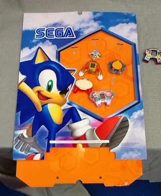 McDONALDS 2004 Store Display SEGA SONIC HEDGEHOG promo Happy Meal - Image 1 of 4