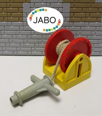 (R6/8) LEGO Duplo Feuerwehrschlauch / Seilwinde Feuerwehr - Bild 1 von 2