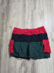 L.L. Bean lined cargo drawstring Mens Athletic Shorts Size XL color block - Picture 1 of 6