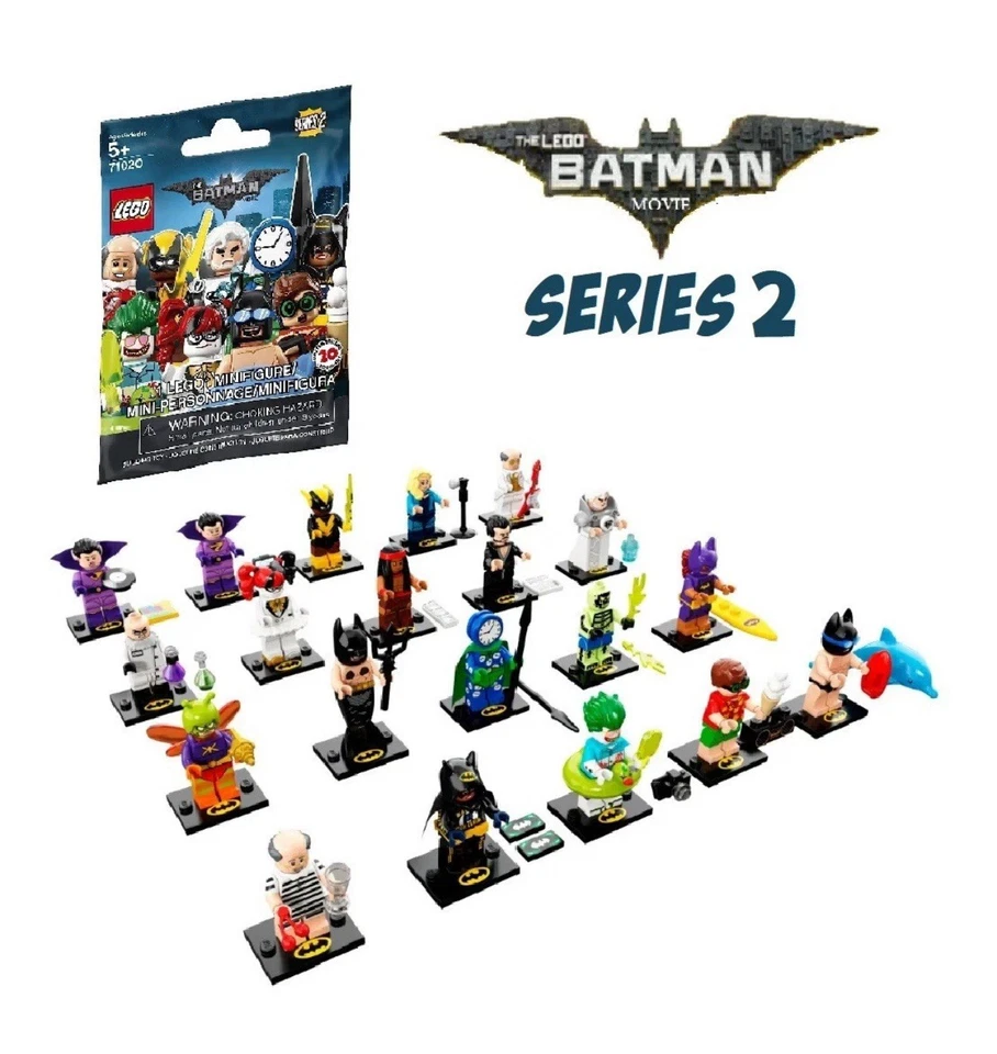 The LEGO Batman Movie Minifigures Series 2 (71020) - Complete Set of 20 (SEALED) - Image 1 of 1
