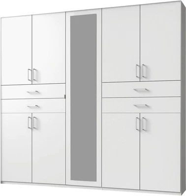 Kleiderschrank Taiga Drehtürenschrank mit Spiegel Ausführung wählbar - Bild 1 von 4