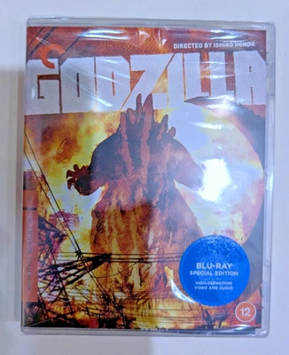 BLU-RAY  GODZILLA        ISHIRO HONDA   CRITERION   BRAND NEW SEALED UK STOCK - Image 1 of 2