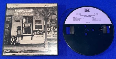 Винтажная катушка Elton John Tumbleweed Connection 1/4 4 ДОРОЖКИ 3 3/4 IPS - Изображение 1 из 2