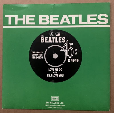 The Beatles: Love me do/P.S. I love you, Reihe "Singles Collection 1962-1970" - Bild 1 von 4