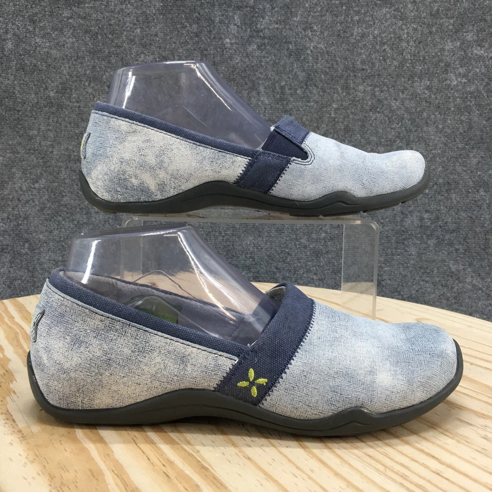 Ahnu Zapatos Mujer 8.5 Jackie Pro Sin Cordones Cómodos Zuecos Planos Gris Cuero Informal Foto 1 de 4