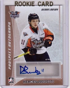 DENNIS BUSBY 16/17 Leaf Heroes Prospects Bronze Rookie Autograph Auto Signed - Picture 1 of 2