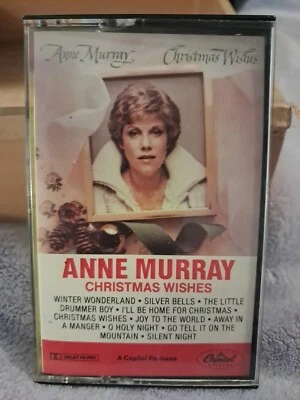 Anne Murray Christmas Wishes Cassette 1981 Winter Wonderland Silver Bells  - Image 1 of 4