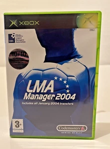 LMA Manager 2004 - Microsoft Xbox - PAL UK Exclusive - Complete - VGC - Picture 1 of 3