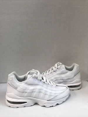 Nike Air Max 95 GS Blanco Metálico Plateado 2018 Talla 4Y Nuevo 905348-104 Foto 1 de 4